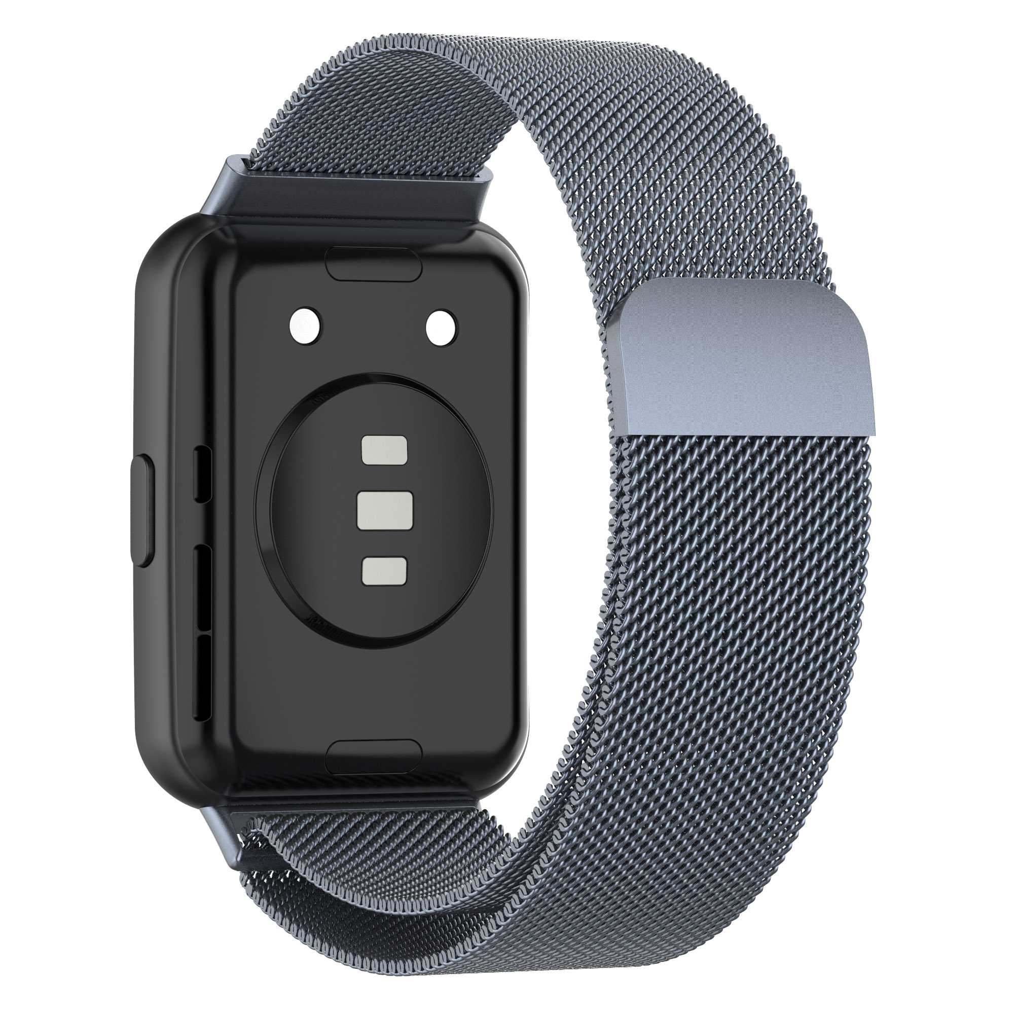 Metal Smart Watch Strap for Huawei Watch Fit 2 Adjustable Milanese Watchband Replacement Part Metal Smart Watch Strap for Huawei Watch Fit 2 Adjustable Milanese Watchband Replacement Part